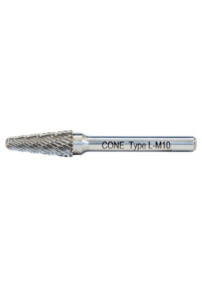 Cone Cone L Tipi Konik Yuvarlak Karbür Kalıpçı Frezeleri 10mm