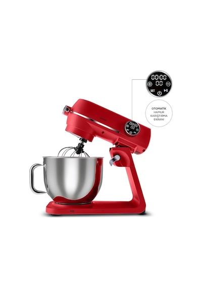 Karaca Multichef Artisan Digital Ekran 1800 W 7 L Döküm Stand Mikser