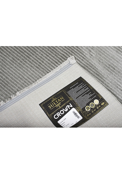 Crown 4010 Gri Seri Makine Dokuma Taban Modern Salon Halısı Sultan Halı Renkli