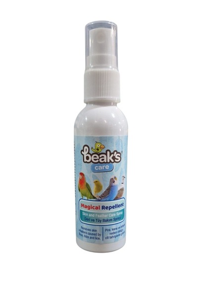Beaks Kafes Kuşları İçin Deri ve Tüy Bakım Spreyi 50 ML