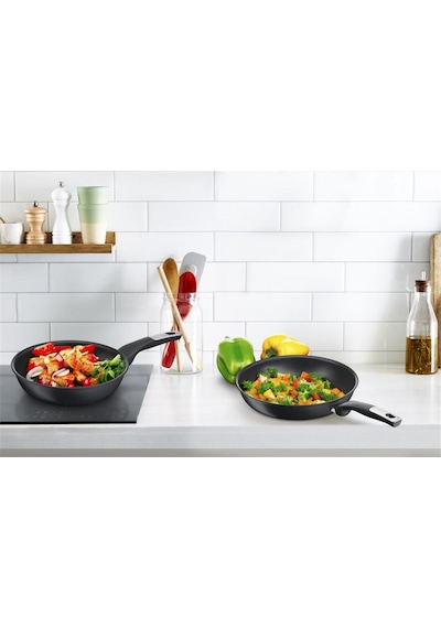 Tefal Titanyum 6X Unlimited İndüksiyon Tabanlı Tava Seti 22 - 28 CM