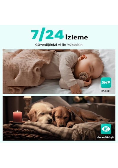 Botslab 360+ C221 Pro 3k 360 Akıllı Güvenlik Kamerası