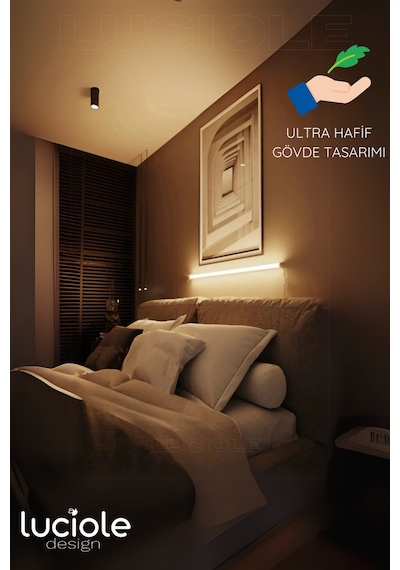 Rgb Led Abajur Aplik Gece Lambası Lambader Renkli Uzaktan Kumandalı Işık - Ledtube1
