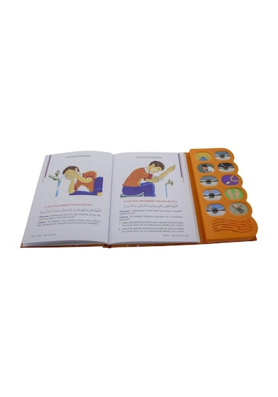 Namaz Öğreten Cihaz Resimli Kitap Seti  Turuncu