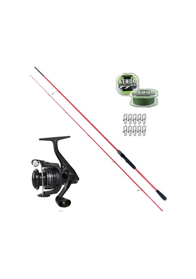 Okuma Revenger 3000 - Ryuji Red Fox 270cm 5-55gr Spin Olta Seti