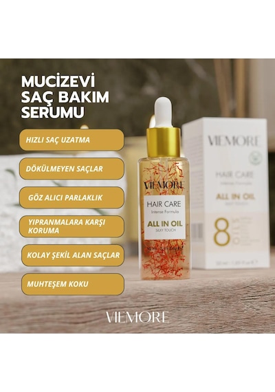 Viemore Safran Bitkili Dökülme Karşıtı Saç Serumu 50 ML Viemore Safran Bitkili Dökülme Karşıtı Saç Serumu 50 ML