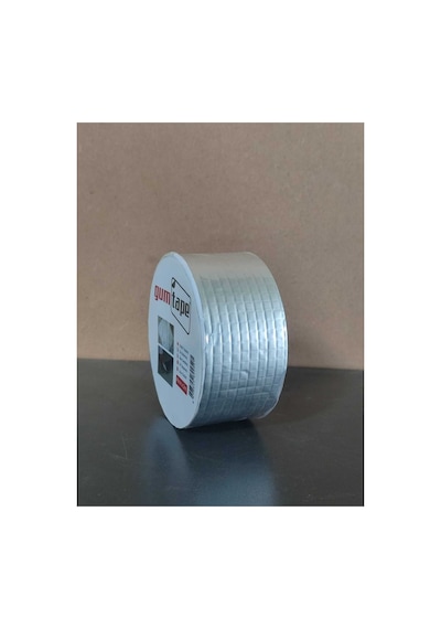 3 Adet 48 Mm X 2 Mt Çatı İzolasyon Tamir Bant Su Sızdırmazlık Yalıtım Çamur Boru Sakız Bandı