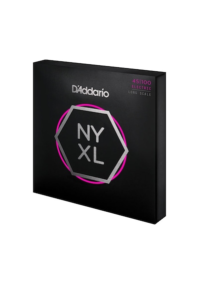 D'addario Nyxl45100. Set Long Scale. Regular Light. 45-100 Takım