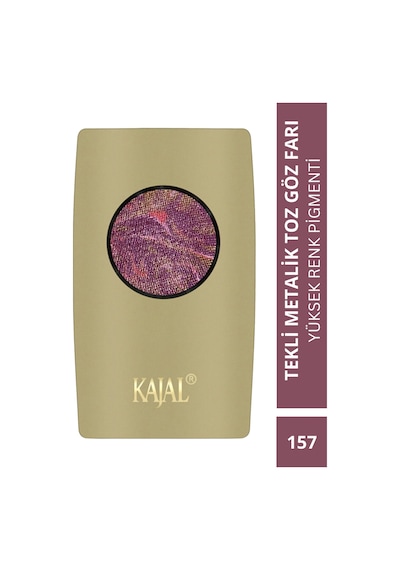 Kajal Metalik Işıltılı Toz Göz Farı Eyeshadow No:157