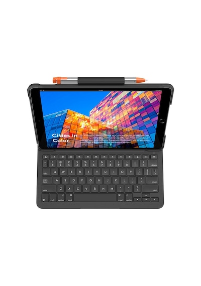 Logitech Slim Folio Apple Uyumlu iPad Air 3. Nesil İçin Klavyeli Kılıf Nordic Q