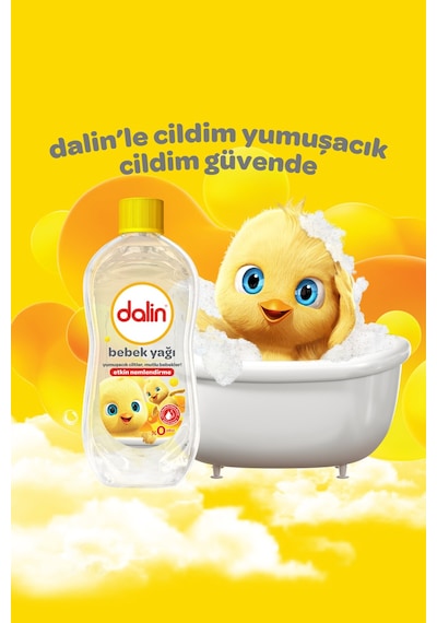 3 Adet Dalin Bebek Yağı 300 Ml