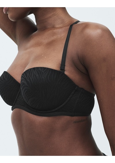 Marks & Spencer Body Lace Balenli Straplez Dantelli Sütyen T33002659 Siyah
