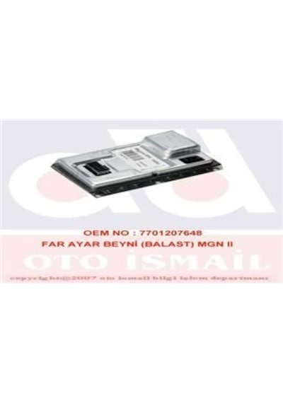 VALEO 43736 FAR BALASTI MEGANE II