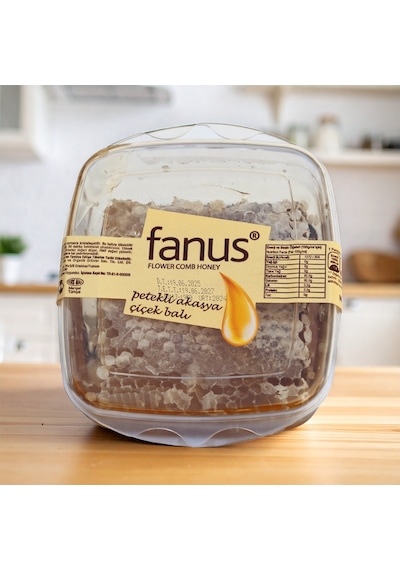 Fanus Petekli Çiçek Balı 430 G