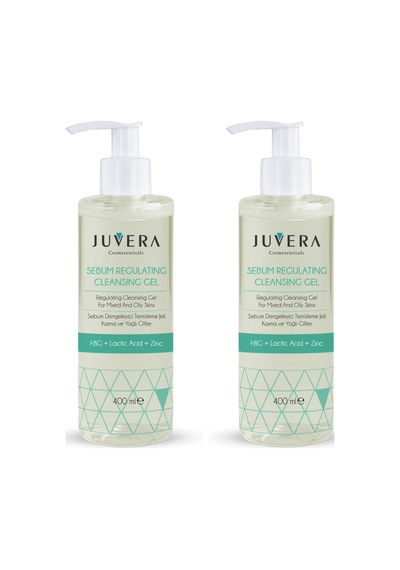 Sebum Regulating Cleansing Jel 400 Ml 2 Paketi