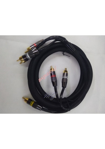 Speed 3Rca 3Rca Gold 2Mt Kablo