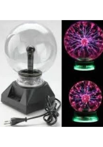 Büyük Boy Sihirli Plazma Işık Küresi - Plasma Storm Lamp
