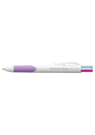 Paper Mate Inkjoy Quatro 4'lü Tükenmez Kalem - Parlak Renkler