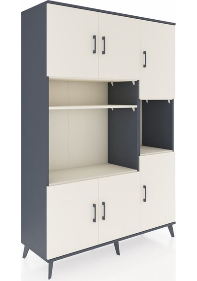 Hyperion Dolap 9 Raflı 6 Kapaklı 132x44x195 Antrasit-aytaşı/a... Antrasit Hyperion Dolap 9 Raflı 6 Kapaklı 132x44x195 Antrasit-aytaşı/a... Antrasit
