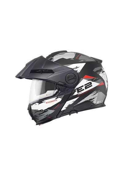 Schuberth E2 Çene Açılır Motosiklet Kaskı Trail Grey Gri