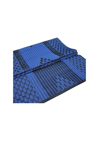 Plastik Plaj Hasırı 120 X 230 Cm (Mavi)