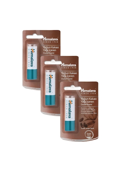 Himalaya Yoğun Kakao Yağı İçeren Nemlendirici Dudak Kremi 3 x 4.5 G
