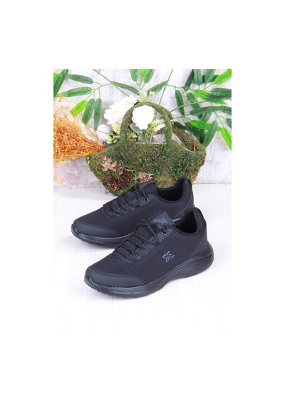 Fort 07250 Luttoon Comfort Taban Rahat Esnek Yumuşak Erkek Spor Ayakkabı Siyah