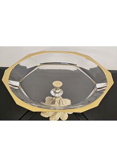 Atabey Home Avangarde Gold Döküm Semazen Ayaklı Gold Yaldızlı Büyük Boy Sunumluk Paşabahçe Reflection