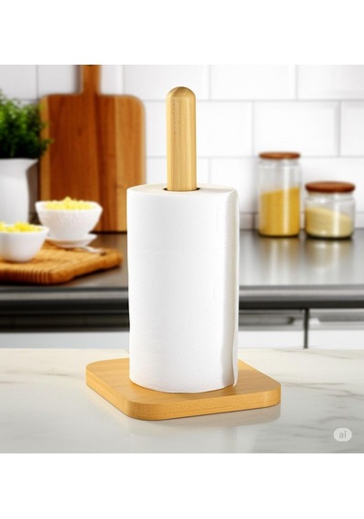 Bambu 12 Cm Kare Havlu Peçetelik -