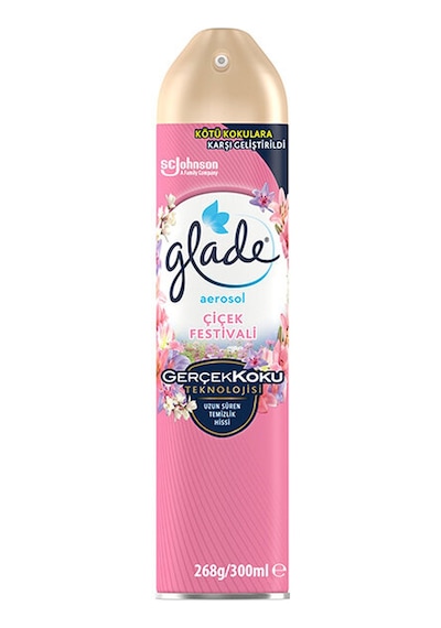 Glade Oda Kokusu Aerosol 300 Ml Çiçek Festivali Çok Renkli