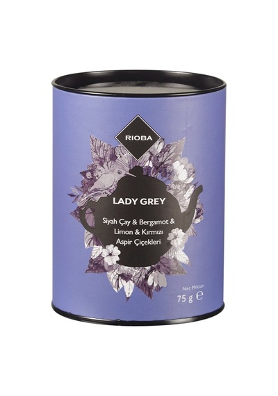 Rıoba Lady Grey Çay 75 G - Aspir Ve Peygamber Çiçekleriyle Tatlandırılmış 8'li Avantaj Paketi - Tarı