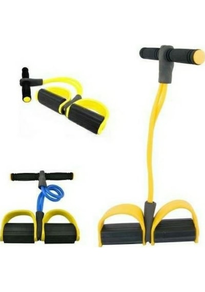 4 Lastikli Body Trimmer Mekik Çekme Aleti Evde Spor Egzersiz