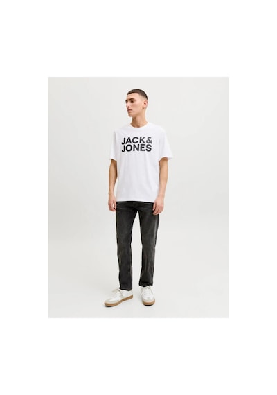 Jack & Jones 5'lü Düz Renk Boxer Paketi - Oliver Beyaz