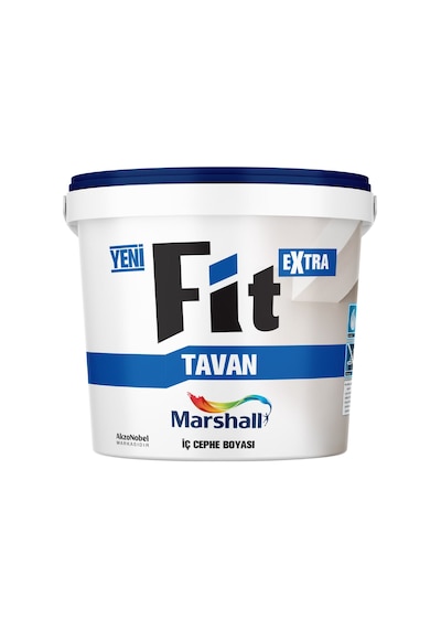Marshall Fit Extra Tavan Boyası 17,5 Kg Beyaz 17.5 KG
