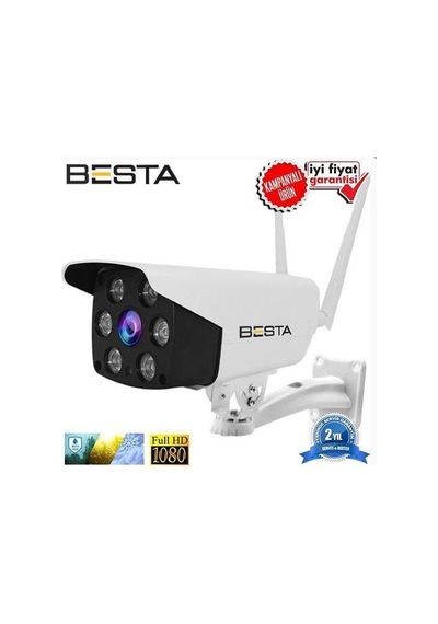 2Mp Çift Antenli Wifi Dış Mekan Güvenlik Kamerası Bb-1702