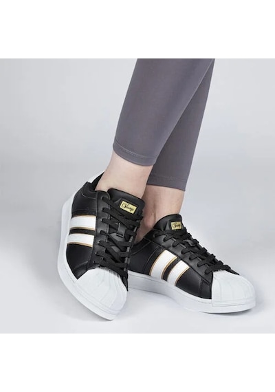 Jump 28787 Bağcıklı Dikişli Unisex Sneaker Günlük Spor Ayakkabı Siyah Siyah