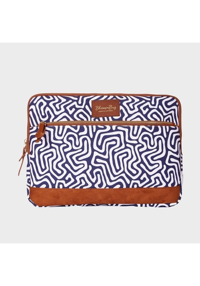 Bloominbag Digi Lab İpad Uyumlu / Tablet Kılıf Tablet Kılıfı Mavi - Beyaz