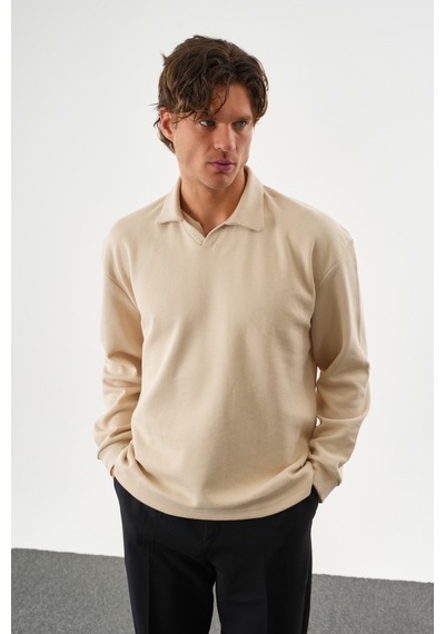 Redline Ease Oversize Sweatshirt Bej