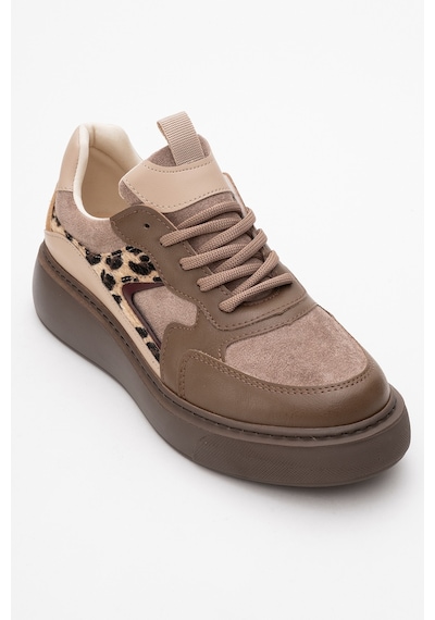 Luvishoes Luvi Shoes Aere Kahverengi Desenli Kadın Spor Ayakkabı Kahverengi Luvishoes Luvi Shoes Aere Kahverengi Desenli Kadın Spor Ayakkabı Kahverengi