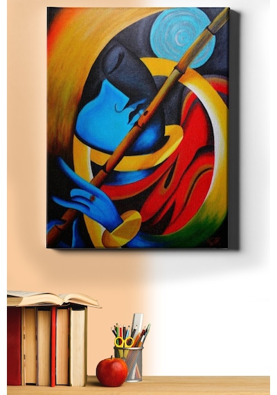 Webstyle Sayılarla Boyama Seti Kasnaklı Neyzen 40 X 50 Cm