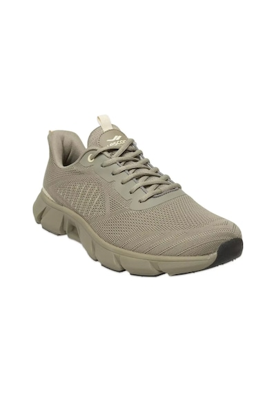 Lescon Meru Flex Erkek Sneaker Spor Ayakkabı Toprak Beyaz