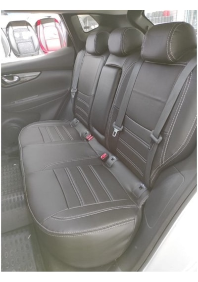 Nissan Qashqai Araca Özel Deri Oto Koltuk Kılıfı (489615520)