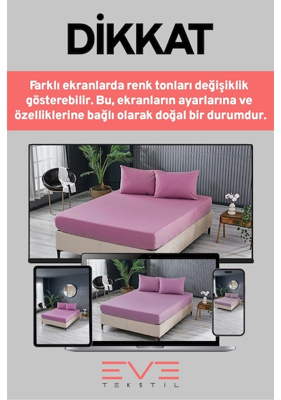 Eve Tekstil  4 Adet Diamon Kapitone Antibakteriyel Fermuarlı Yıkanabilir Otel Lüks Yastık Kılıfı 50x70cm Beyaz