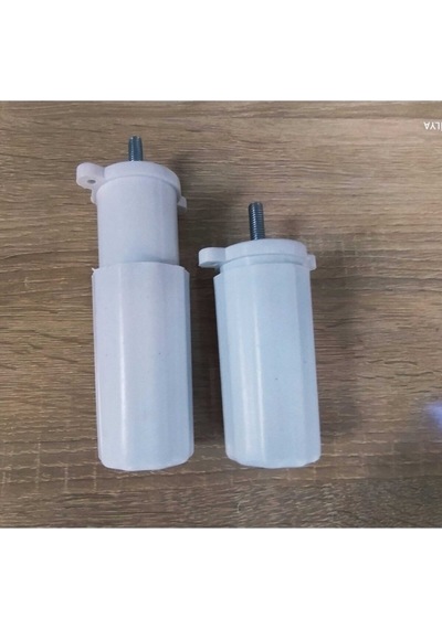 Beyaz 9-14 Cm Ayarlanabilir Baza Koltuk Orta Destek Ayağı