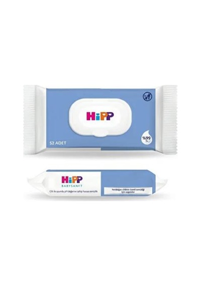 Hipp Babysanft Ultra Sensetive Yenidoğan Temizlik ve Bakım Islak Mendili Tekli