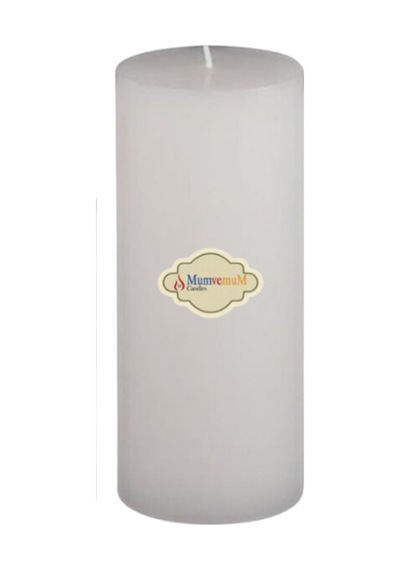 Medium 4 Lü Set Mum Çap 7 Cm Beyaz Beyaz