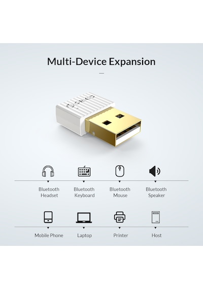 Orico BTA-508 Bluetooth 5.0 Mini USB Dongle Adaptör