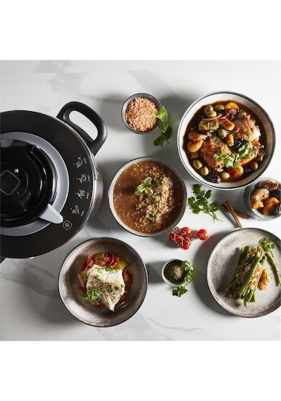 Tefal P4550632 Clipso+ Chef 4.5 Litre 4 Pişirme Programlı Düdüklü Tencere - 1510002661 Inox
