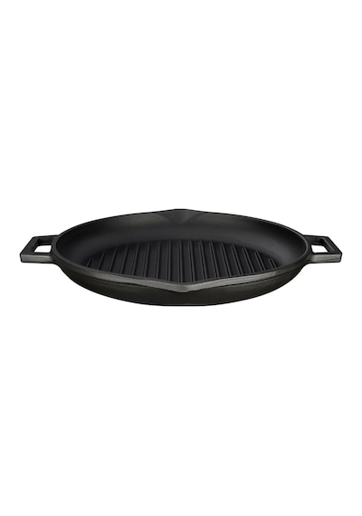 Lava Izgara Tava Döküm Demir 26 Cm Yuvarlak