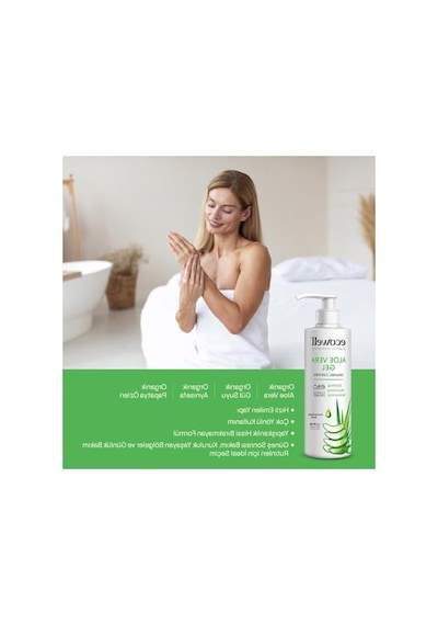 200 Ml Organik Aloe Vera Jeli İle Nemlendirici Etki